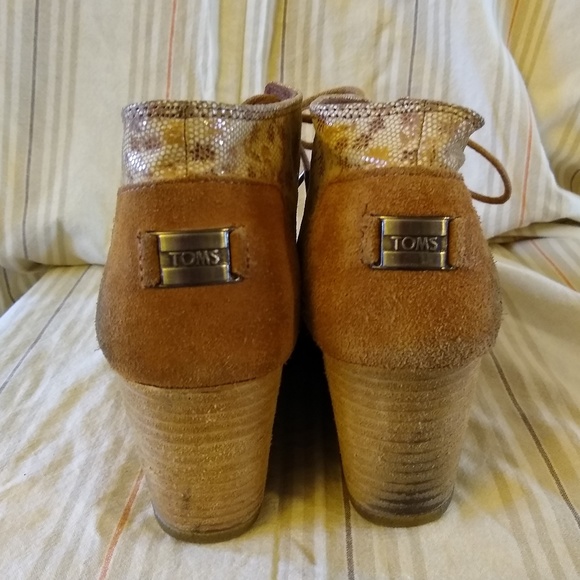Toms suede wedges - Picture 5 of 6